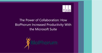 How BioPhorum Increased Productivity with the Microsoft Suite