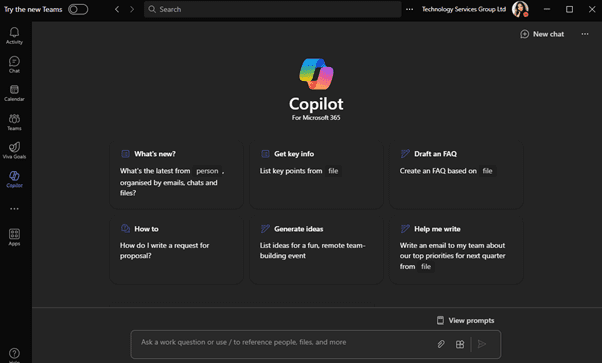 copilot-for-teams-example