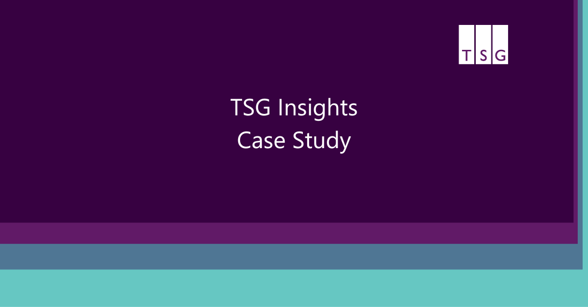 TSG Case Study